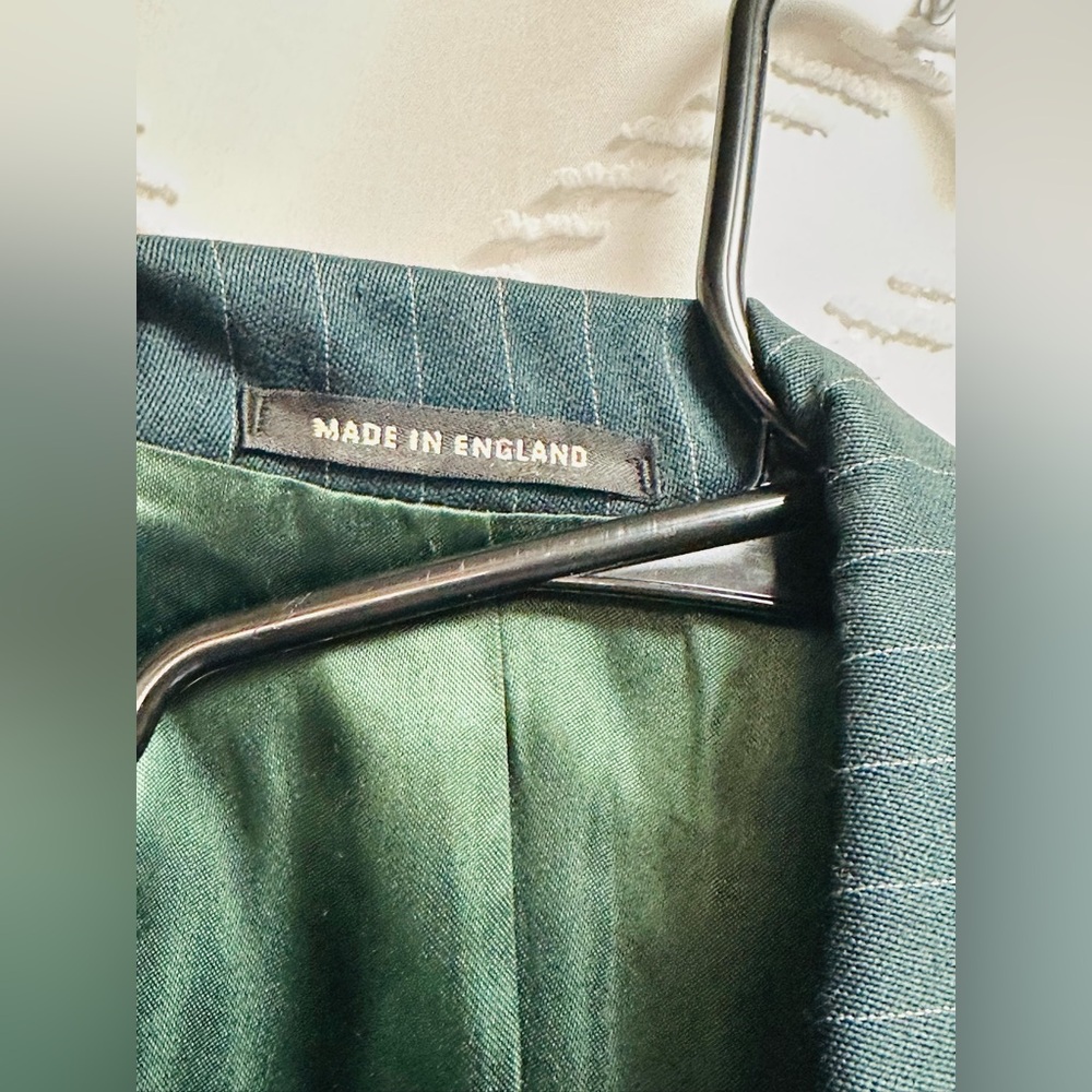 Pytchley, Phillips & Piper Ltd Vintage Green Wool Riding Jacket - Picture 6 of 8